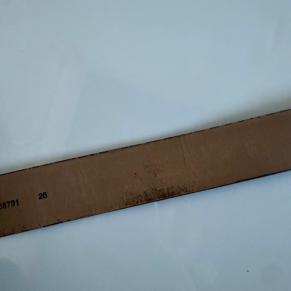 Vintage Banana Republic Bamboo Style Buckle Suede Belt - Picture 10 of 10